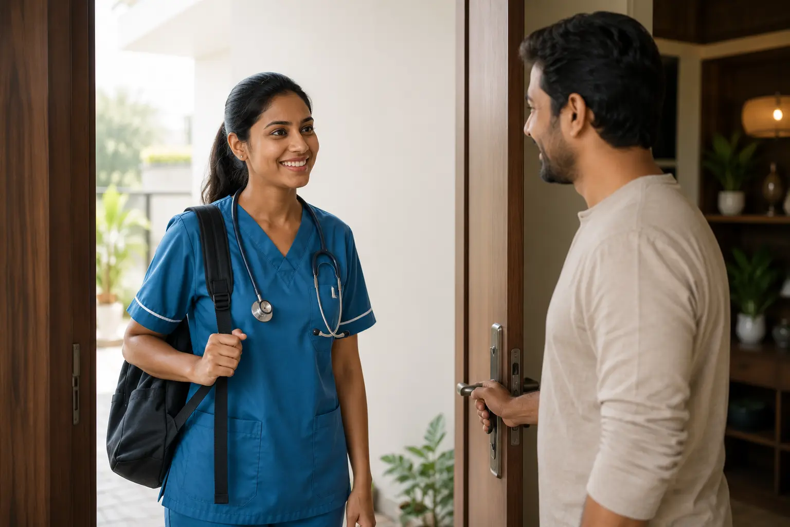 ICU Nurse at Home