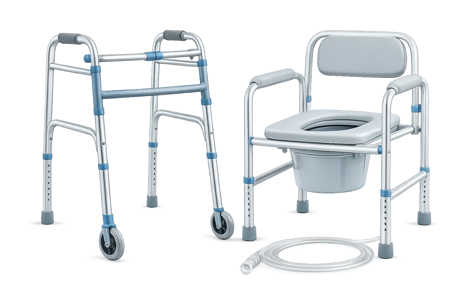Walkers and Commode