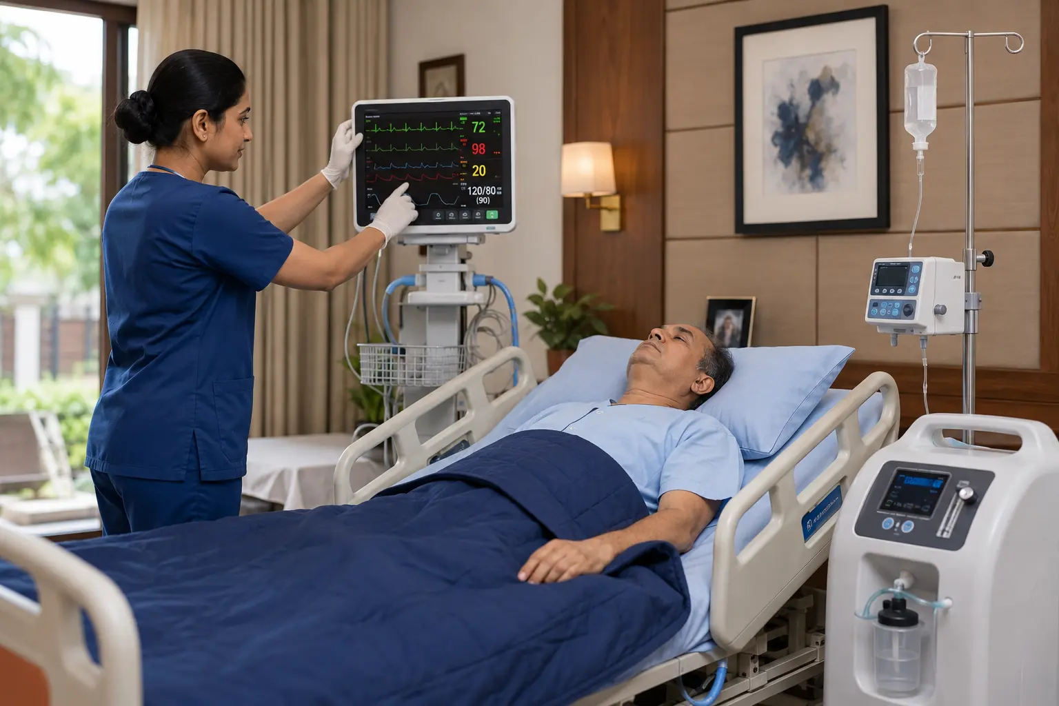 ICU Setup at Home
