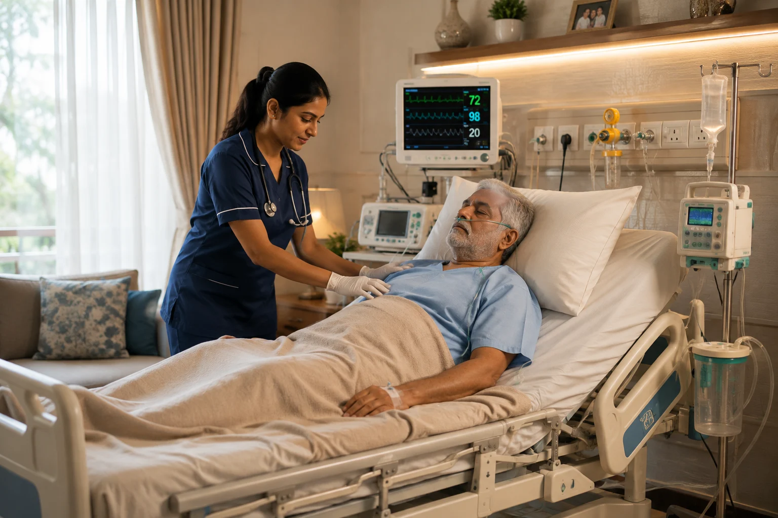Complete ICU Setup at Home in Mumbai